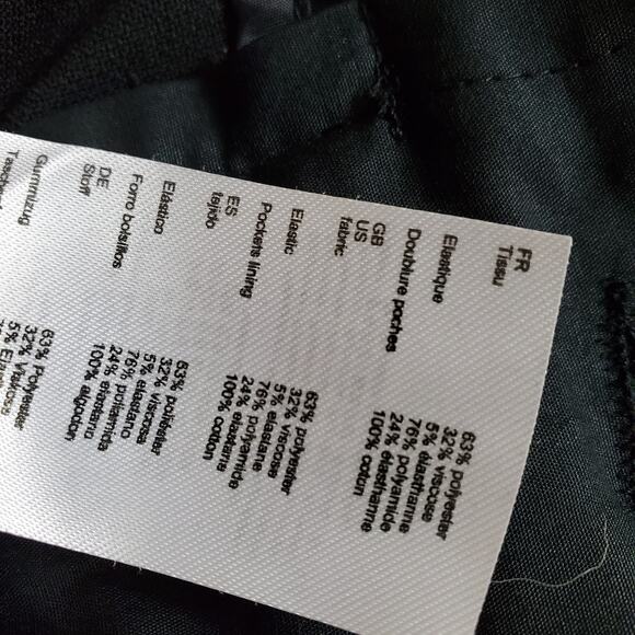 Maje Pado gabardine trousers stirrup IT 36/ US 6 - Picture 10 of 11